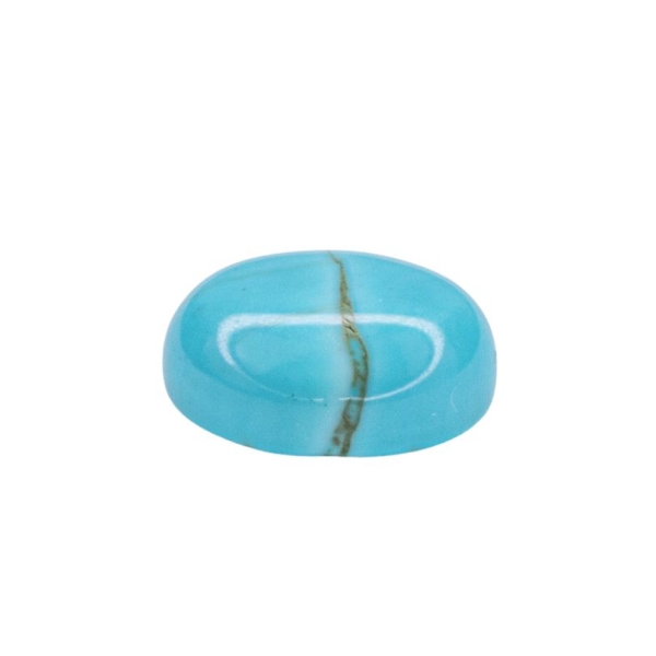 Türkis Cabochon oval 10 mm x 8 mm